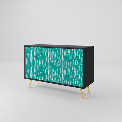TURQUOISE RAIN 2-türiges Sideboard
