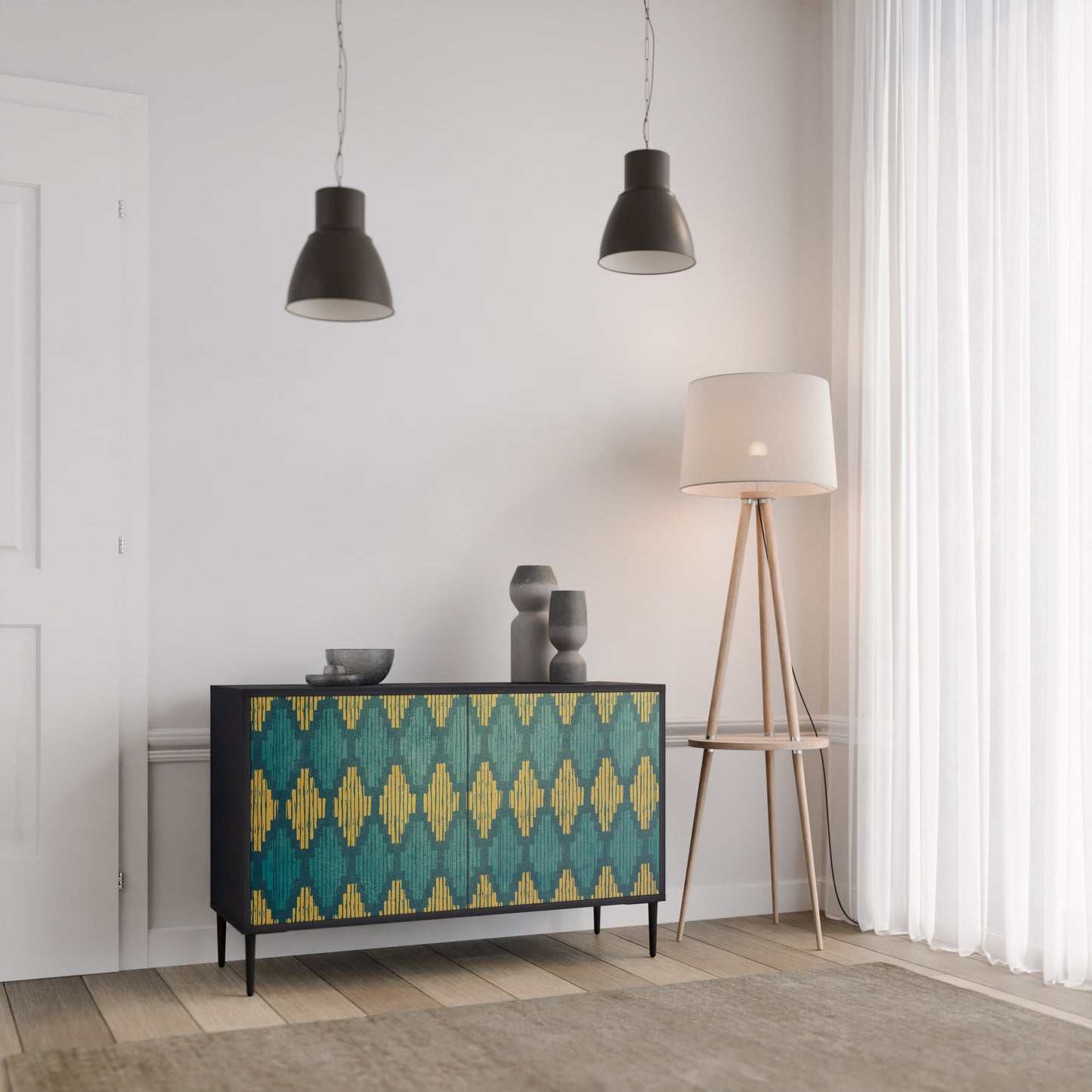 POLYGONS 2-türiges Sideboard