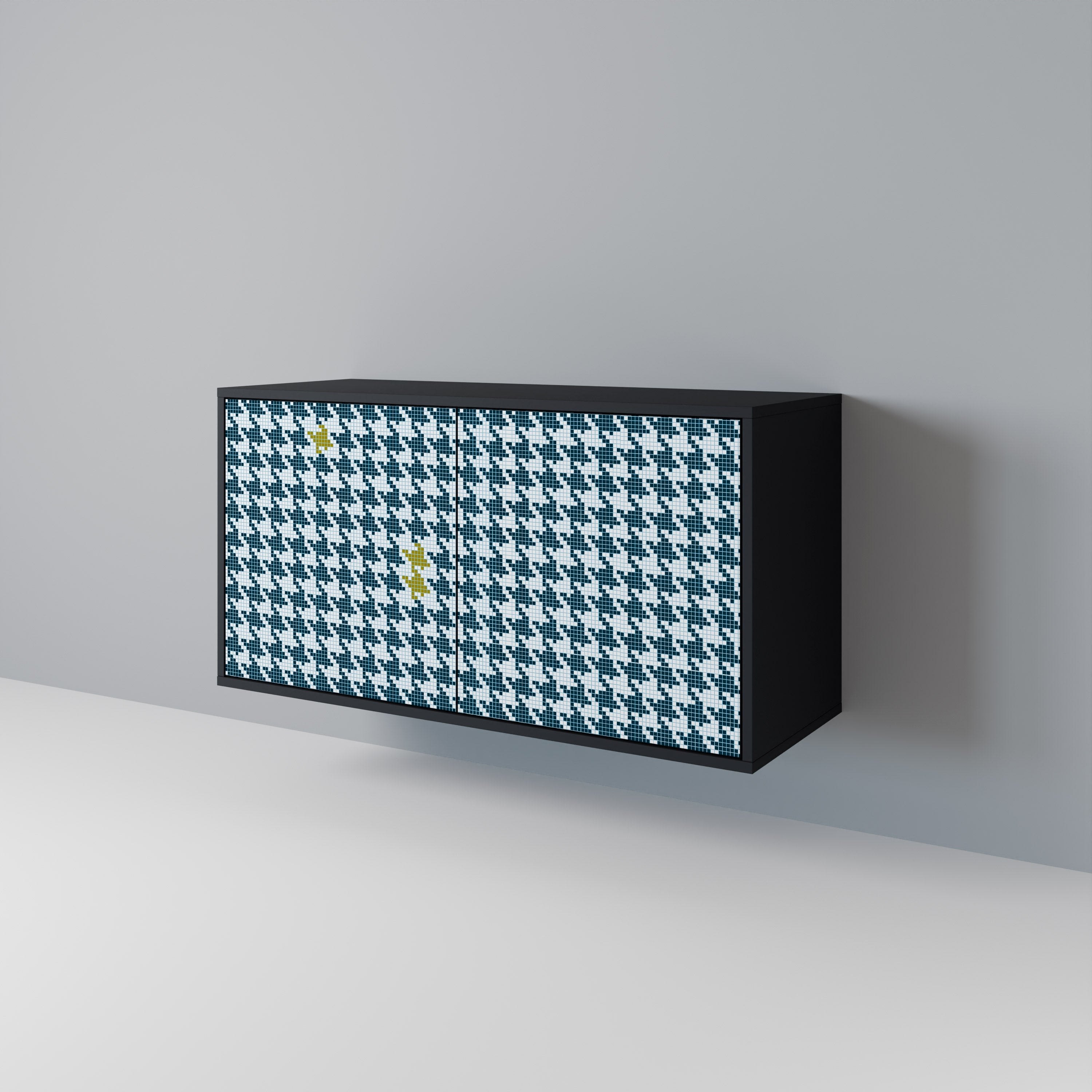 OUT OF CONTEXT 2-Door Sideboard in Black Finish