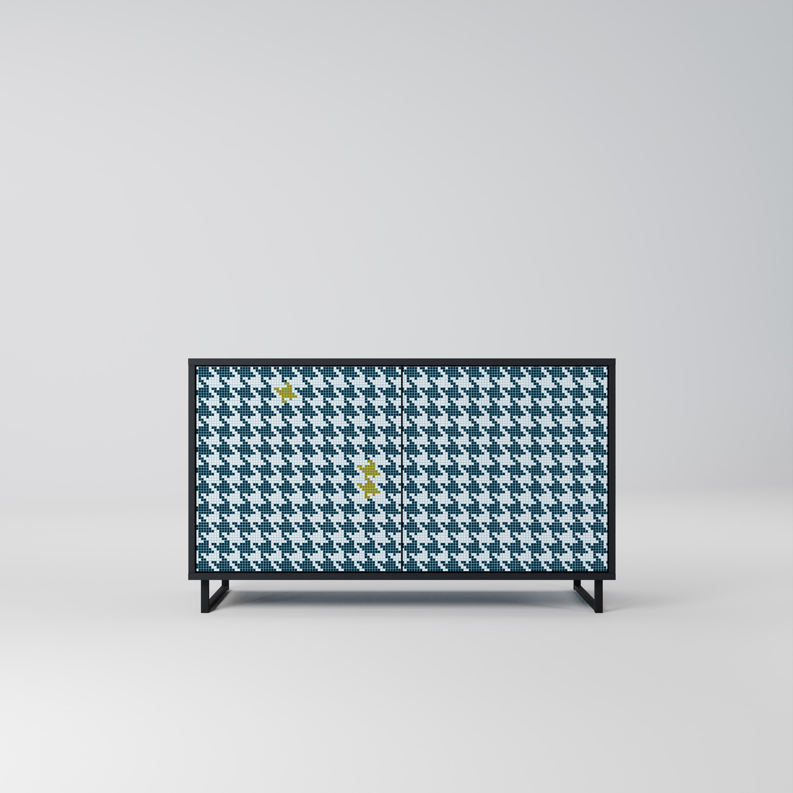 OUT OF CONTEXT 2-Door Sideboard in Black Finish