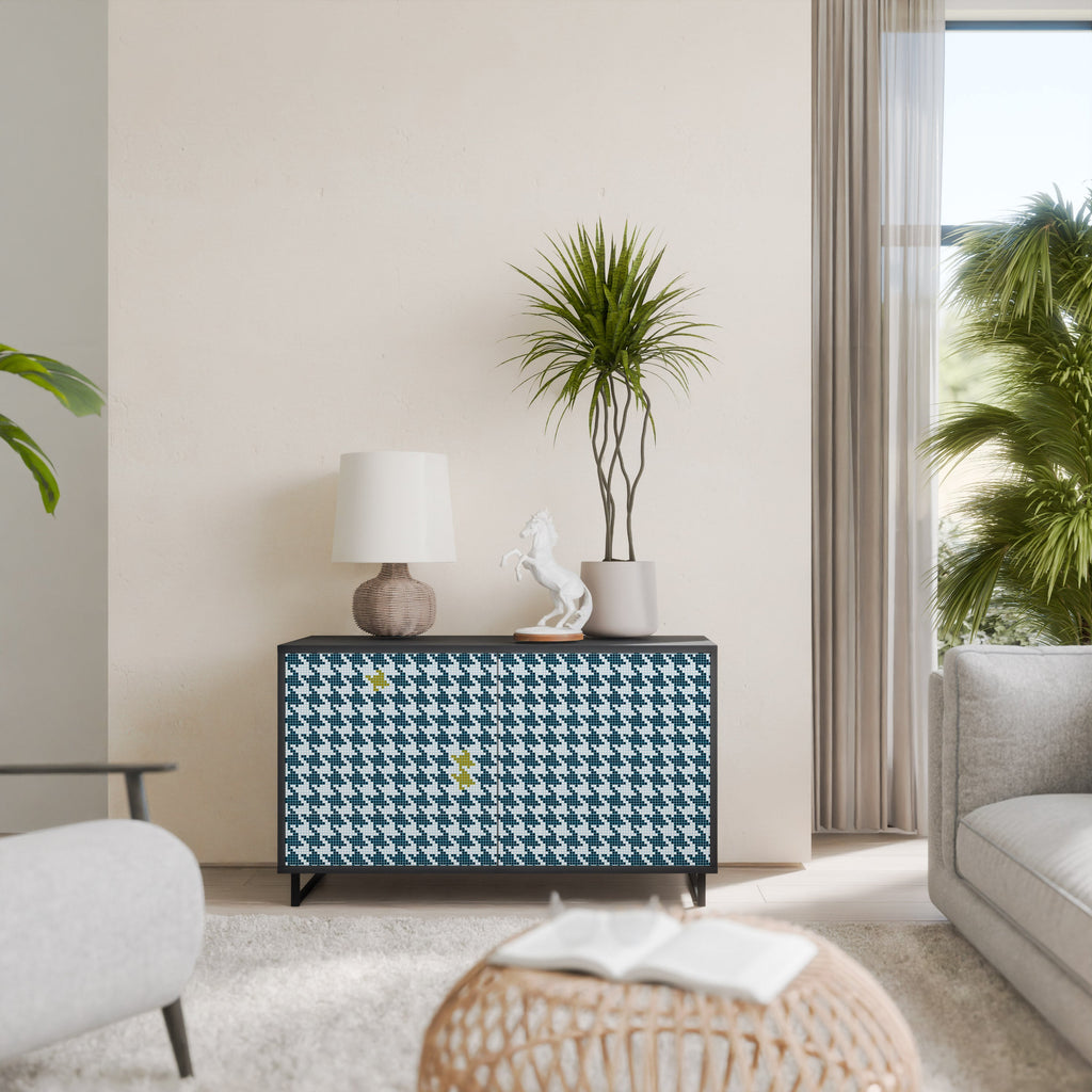 OUT OF CONTEXT 2-Door Sideboard in Black Finish