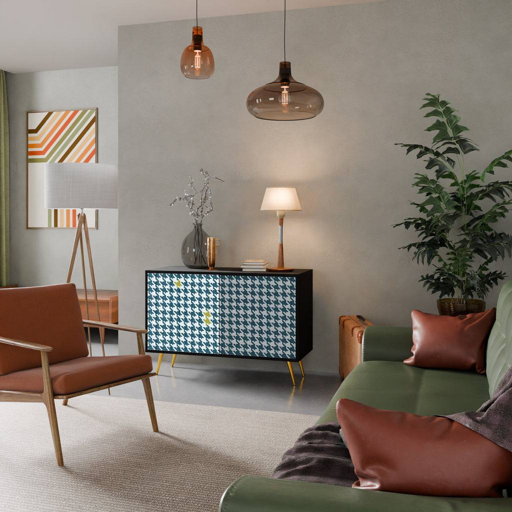 OUT OF CONTEXT 2-Door Sideboard in Black Finish