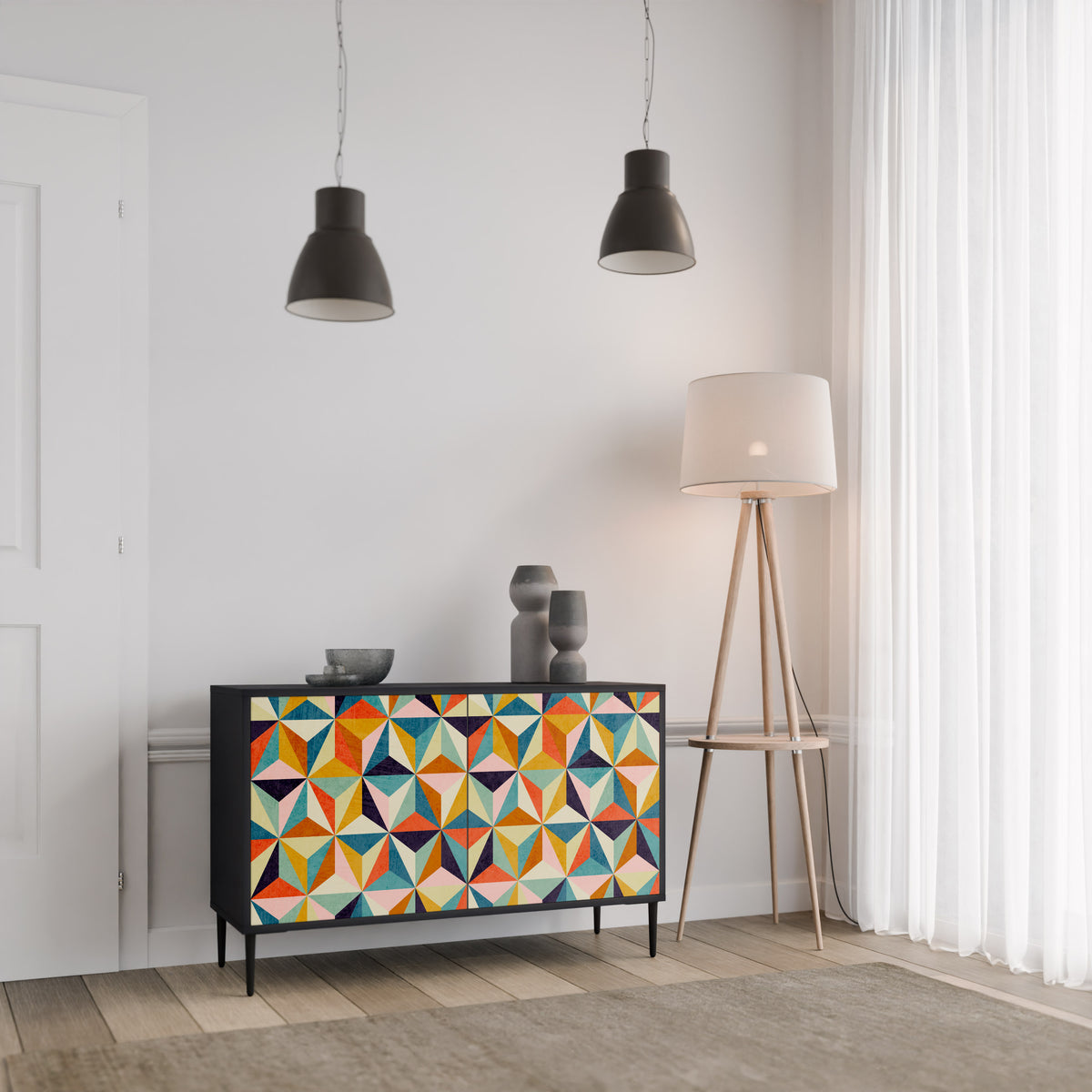 TESSELATE TREASURES 2-türiges Sideboard