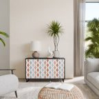 HAZY NOSTALGIA Sideboard mit 2 Türen in Schwarz