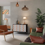 HAZY NOSTALGIA Sideboard mit 2 Türen in Schwarz