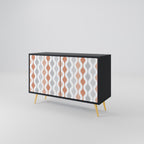 HAZY NOSTALGIA Sideboard mit 2 Türen in Schwarz