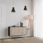 SCREEN ERROR 2-Door Sideboard in Black Finish