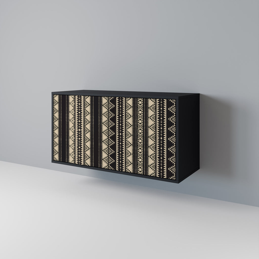 AZTEC 2-Door Sideboard in Black Finish