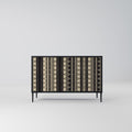 AZTEC 2-Door Sideboard in Black Finish