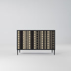 AZTEC 2-Door Sideboard in Black Finish