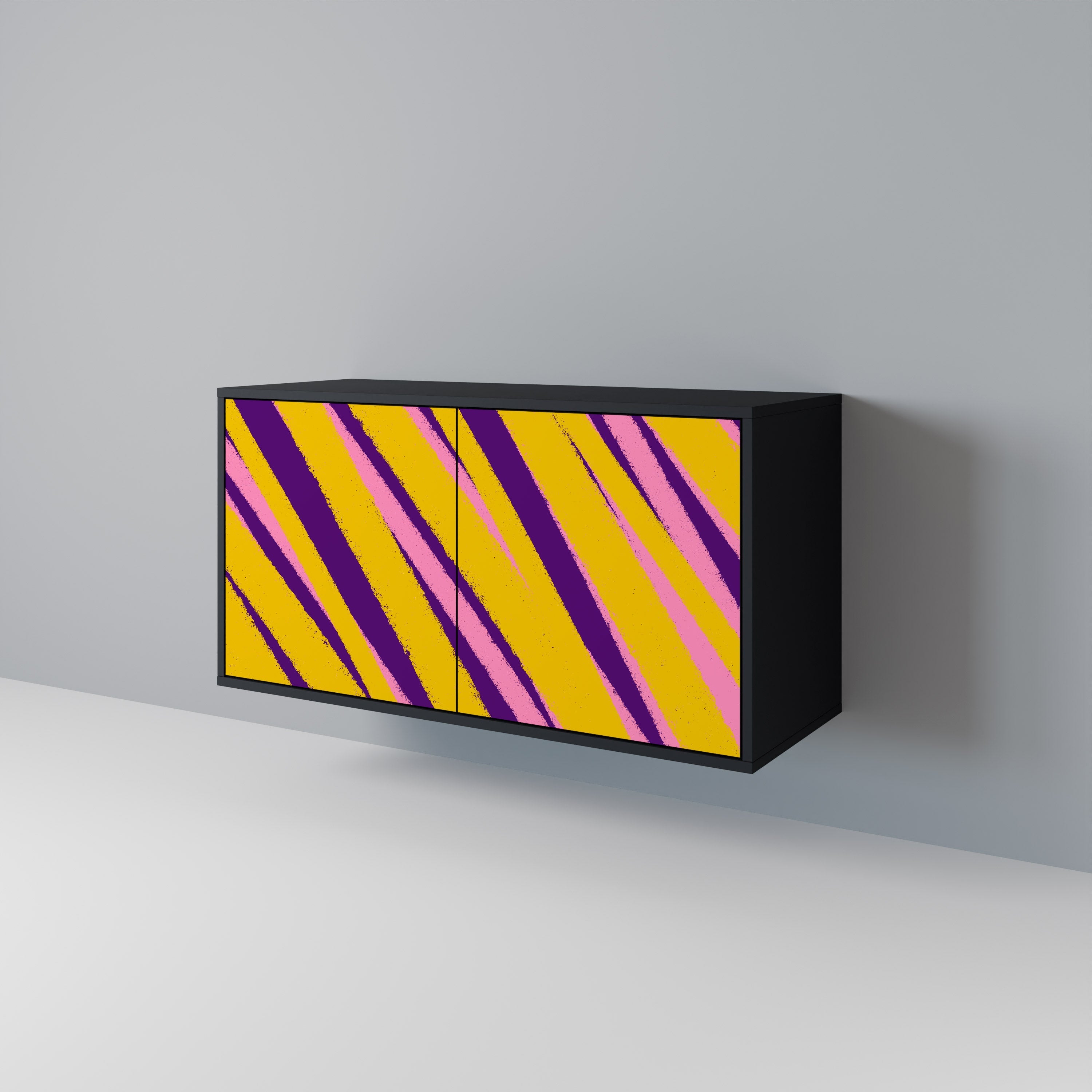 DREAMS COME TRUE 2-Door Sideboard in Black Finish