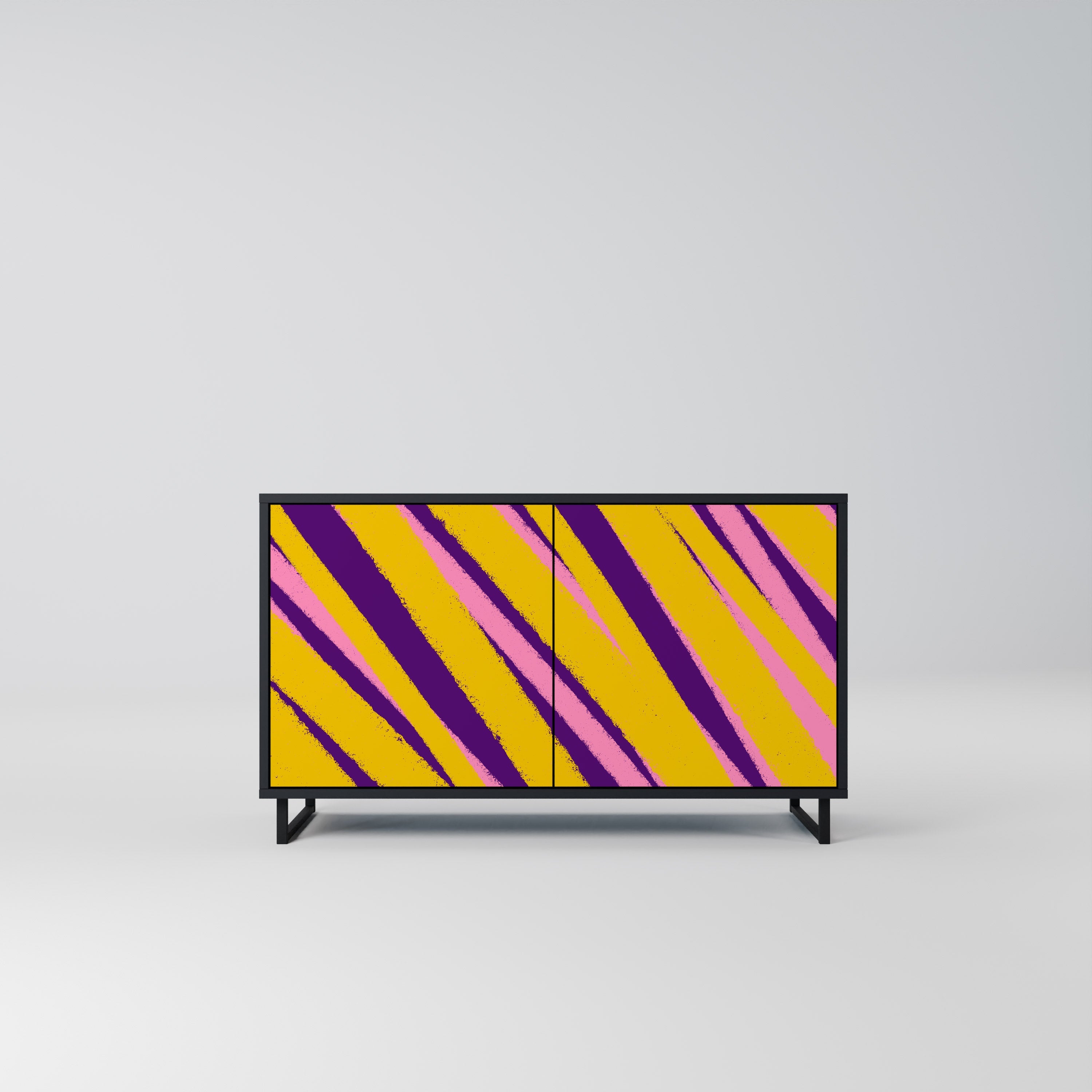 DREAMS COME TRUE 2-Door Sideboard in Black Finish