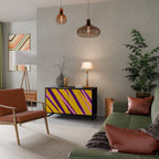 DREAMS COME TRUE 2-Door Sideboard in Black Finish