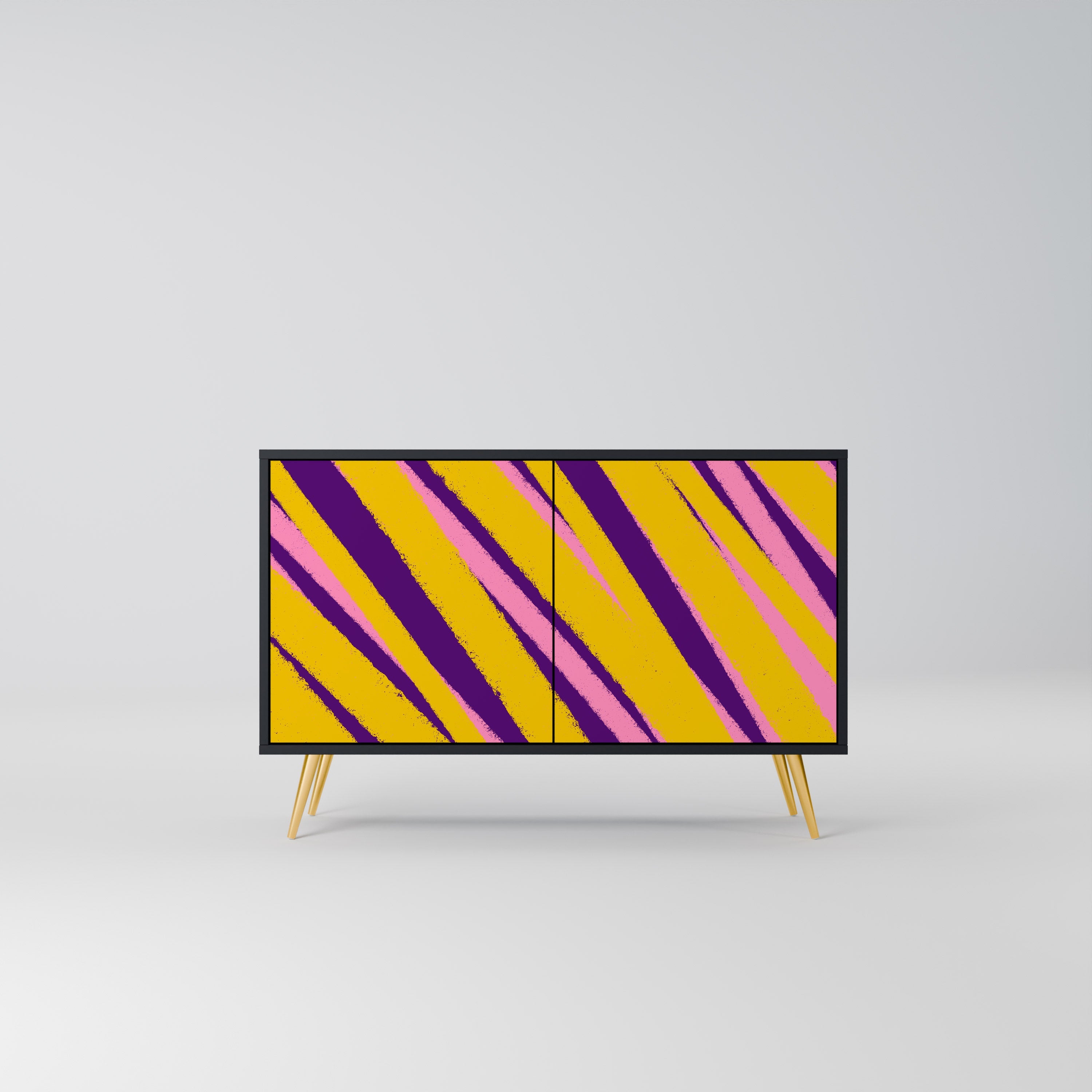 DREAMS COME TRUE 2-Door Sideboard in Black Finish