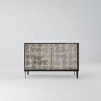SLIGHTLY BLURRED 2-Door Sideboard in Black Finish