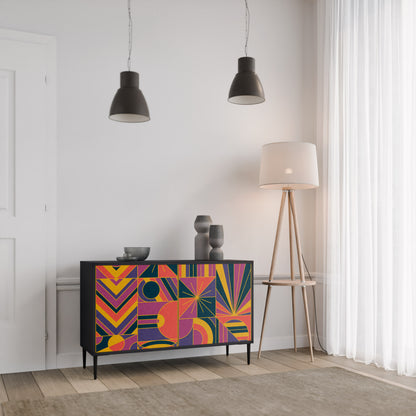 ELECTRIC PATTERNS 2-türiges Sideboard