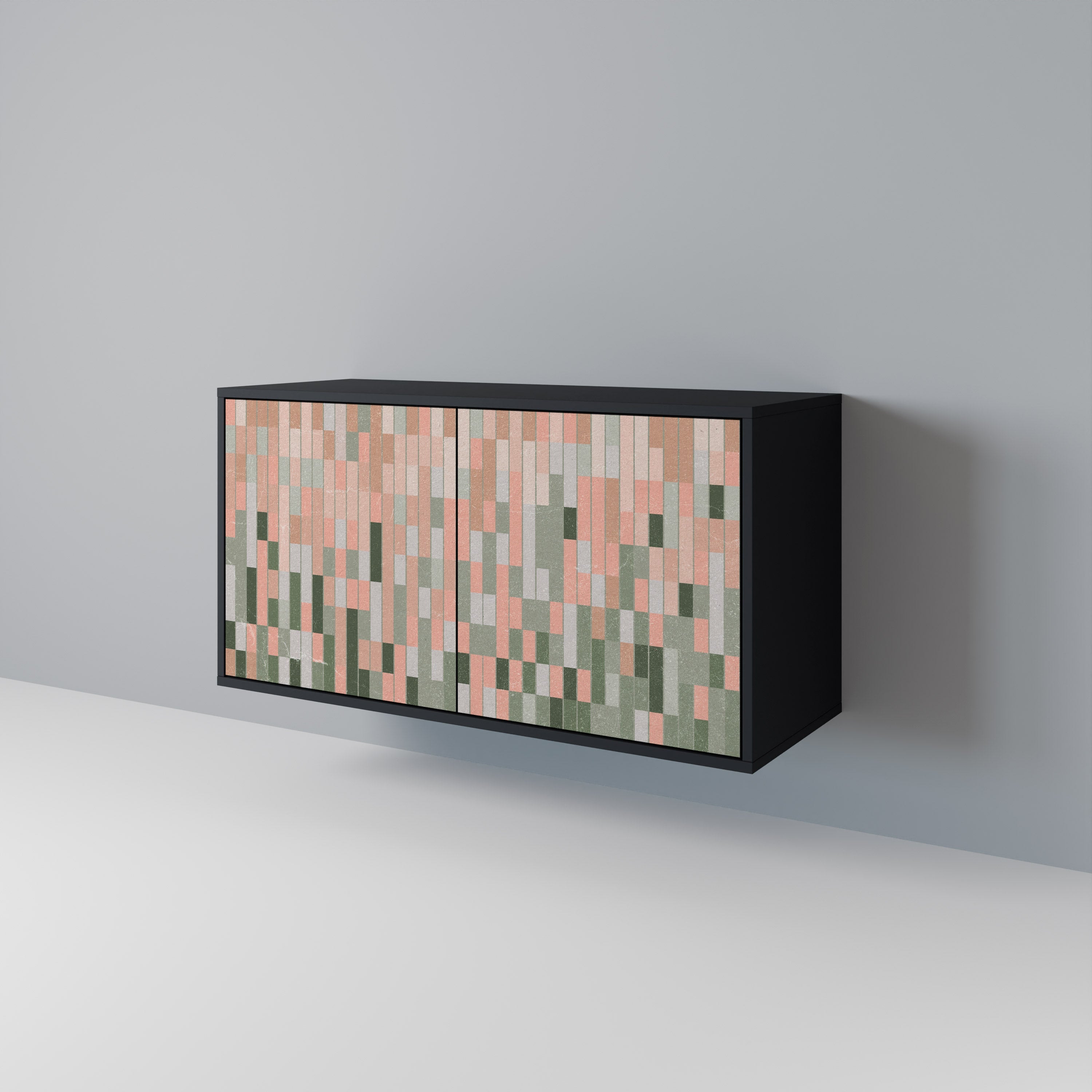 BUILDING THE FUTURE 2-Door Sideboard in Black Finish