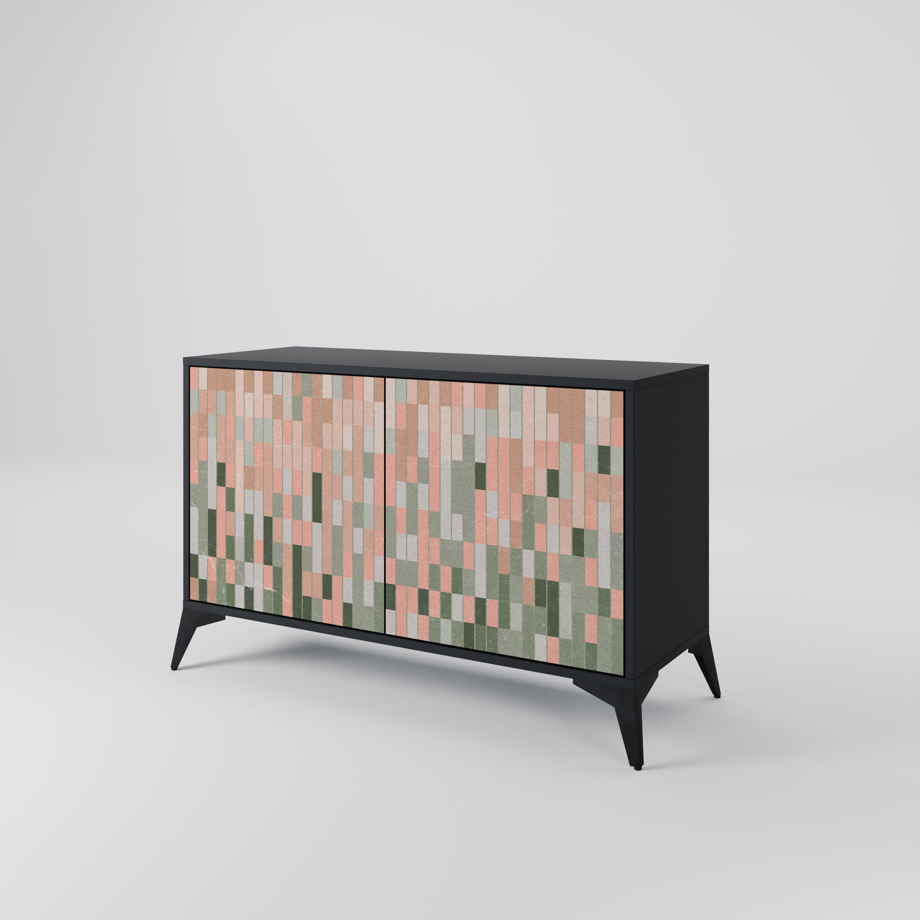 BUILDING THE FUTURE 2-Door Sideboard in Black Finish