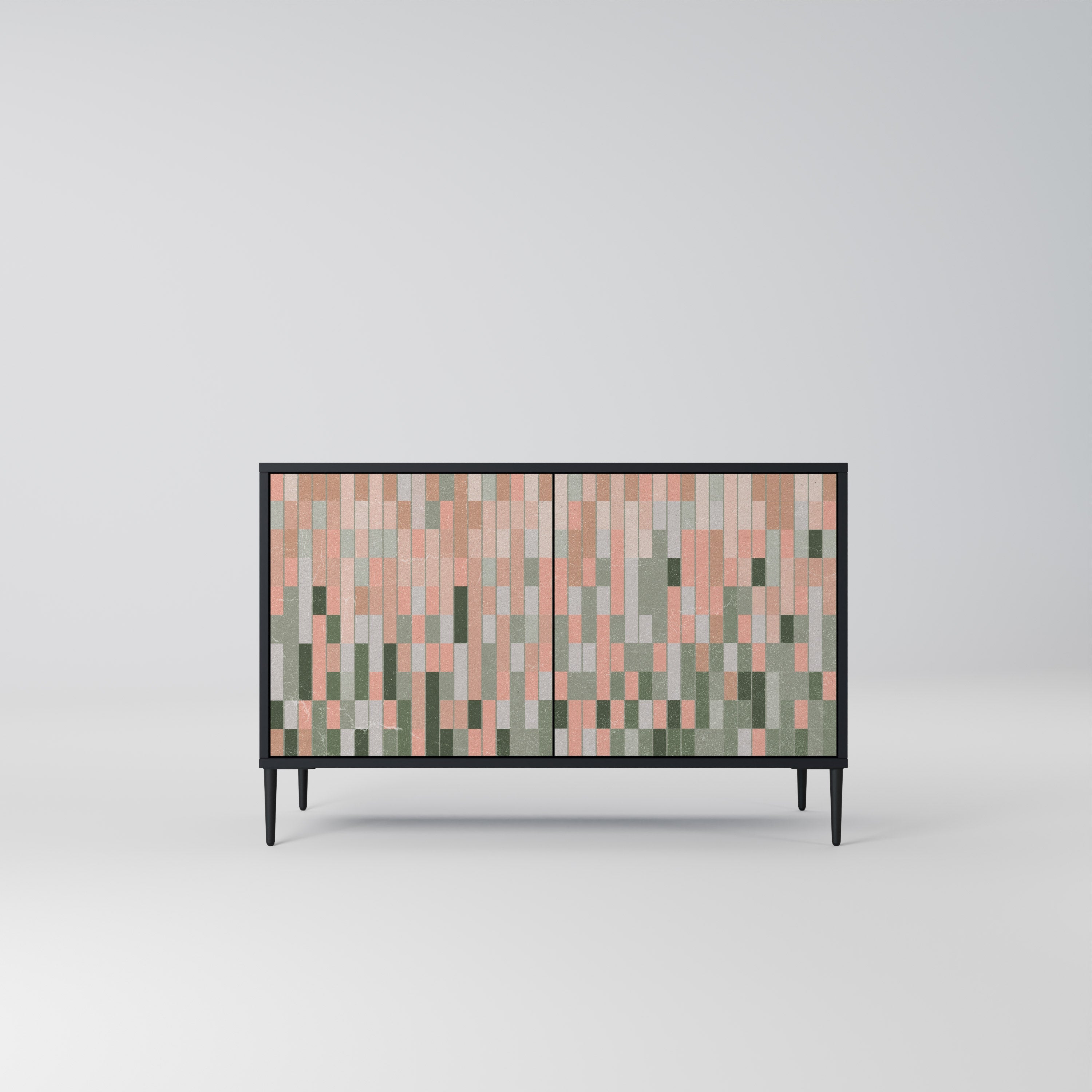 BUILDING THE FUTURE 2-Door Sideboard in Black Finish