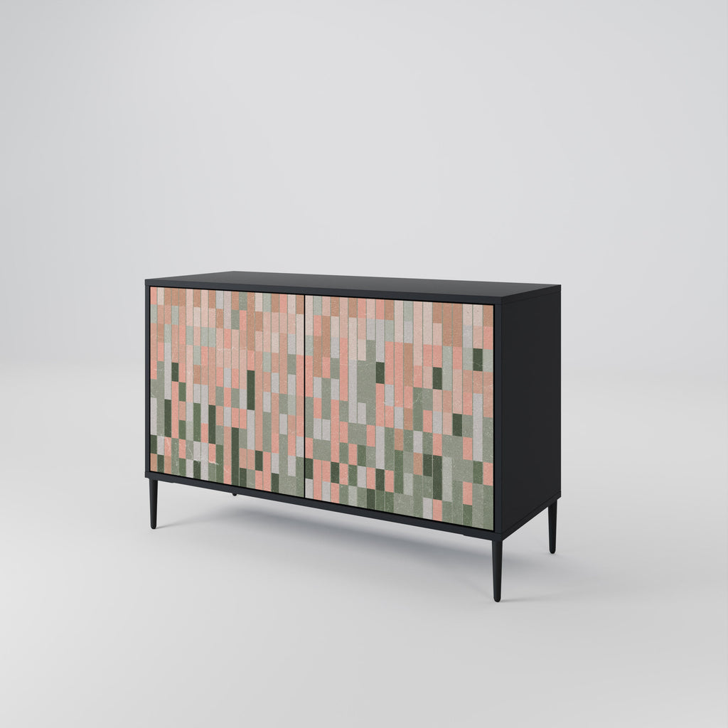 BUILDING THE FUTURE 2-Door Sideboard in Black Finish