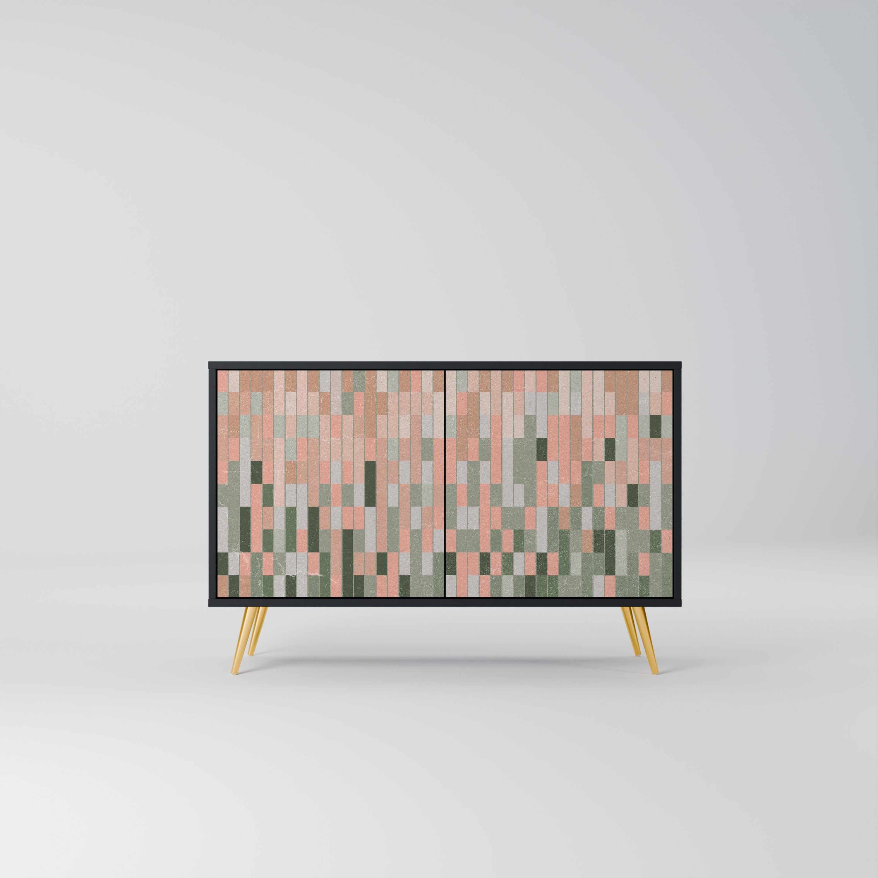 BUILDING THE FUTURE 2-Door Sideboard in Black Finish