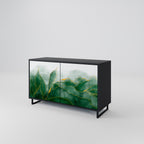 EXPENSIVE NATURE 2-Door Sideboard in Black Finish