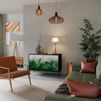 EXPENSIVE NATURE 2-Door Sideboard in Black Finish