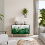 EXPENSIVE NATURE 2-Door Sideboard in Black Finish