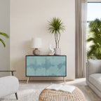 SKY WASH 2-Door Sideboard in Black Finish