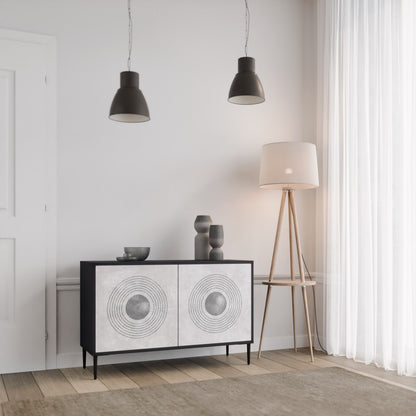 SOLID CIRCLES 2-türiges Sideboard