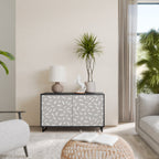 PASSING SECONDS 2-Door Sideboard in Black Finish