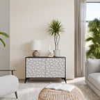 PASSING SECONDS 2-Door Sideboard in Black Finish