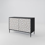 PASSING SECONDS 2-Door Sideboard in Black Finish