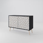 PASSING SECONDS 2-Door Sideboard in Black Finish