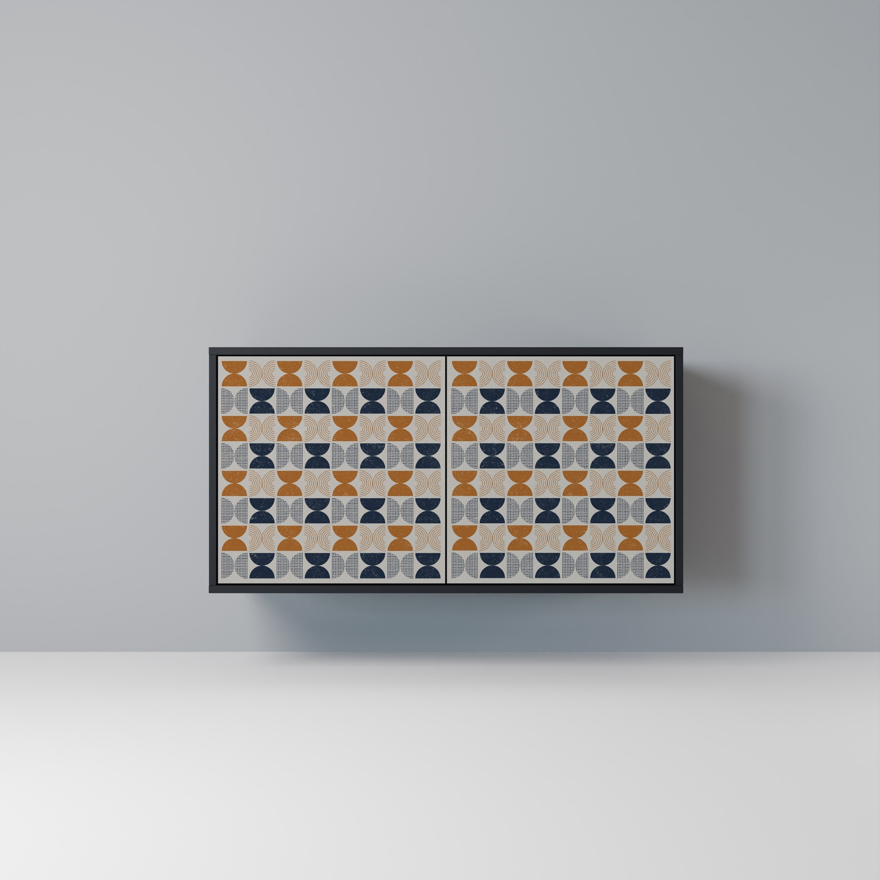 REFLECTION RANGE 2-Door Sideboard in Black Finish