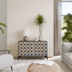 REFLECTION RANGE 2-Door Sideboard in Black Finish