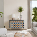 REFLECTION RANGE 2-Door Sideboard in Black Finish