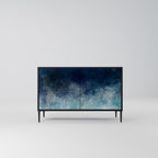 CELESTIAL FALL 2-Door Sideboard in Black Finish