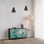 ABSTRACT ALCHEMY Sideboard mit 2 Türen in Schwarz