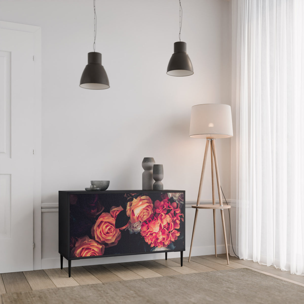 NEVERENDING BLOOM 2-türiges Sideboard