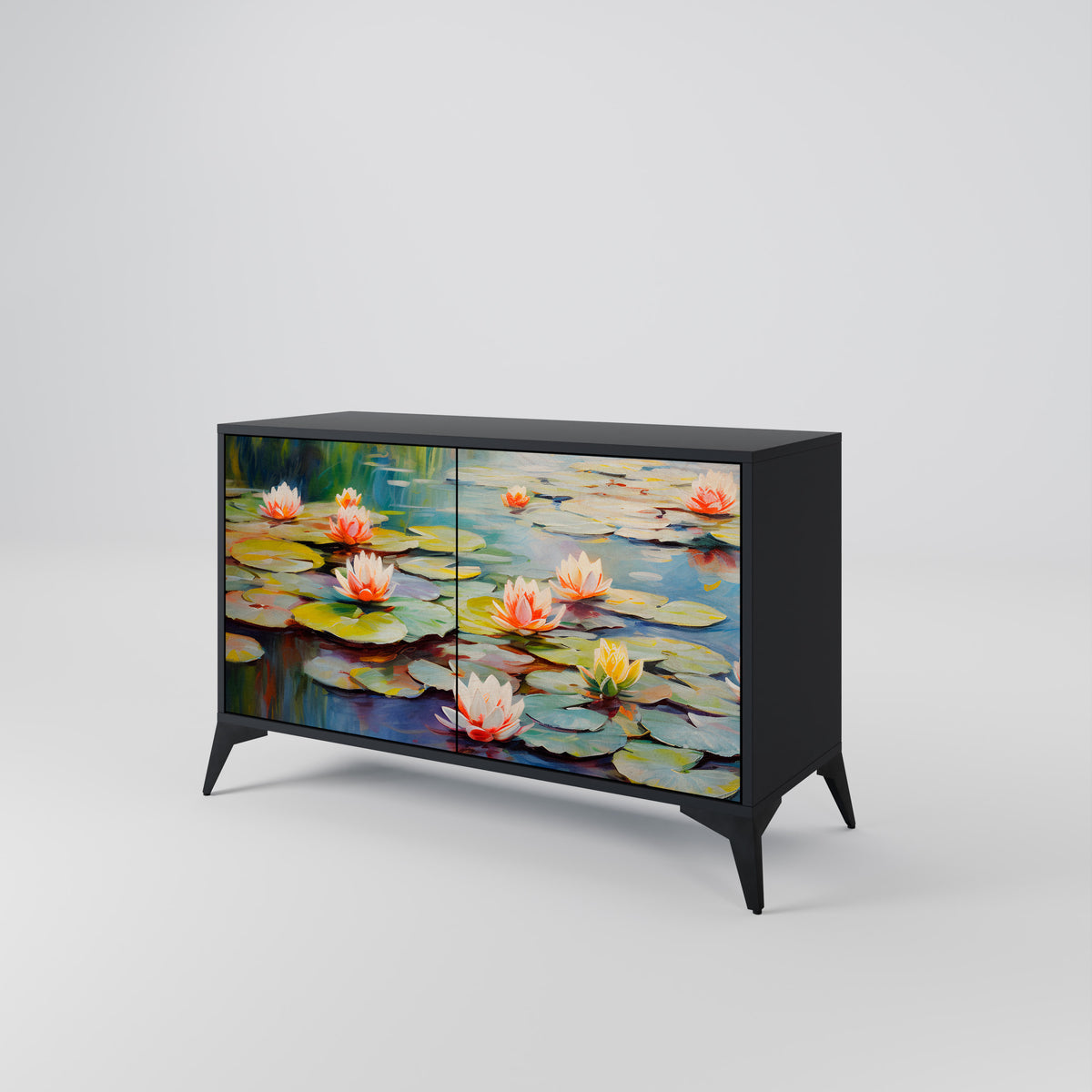 BLOOMING WATERS 2-türiges Sideboard