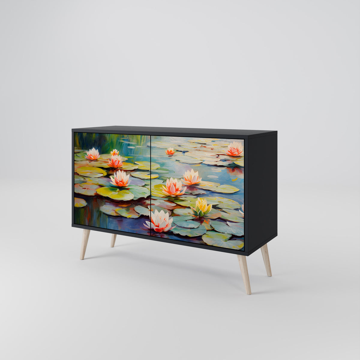 BLOOMING WATERS 2-türiges Sideboard