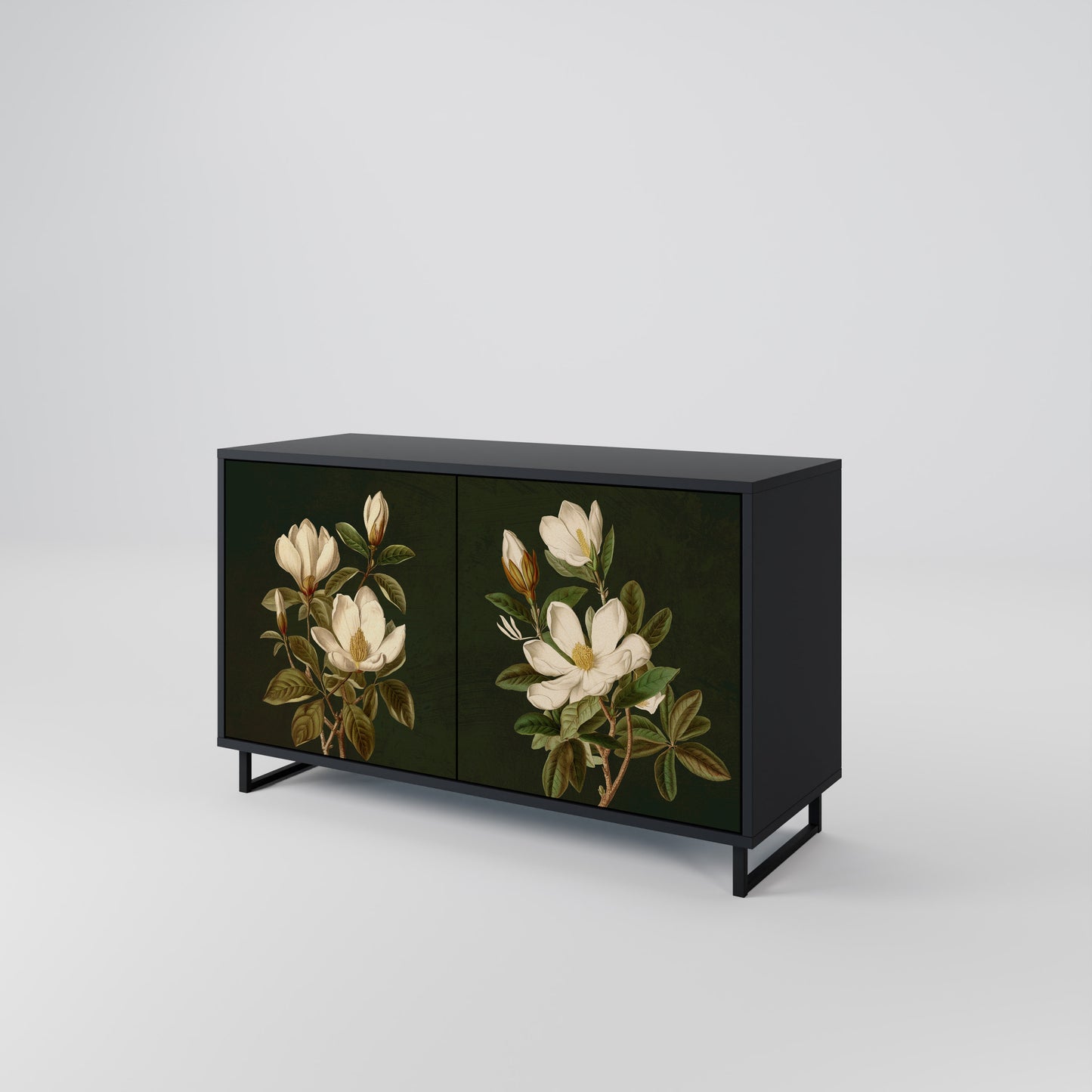 FLORAL NOIR 2-türiges Sideboard