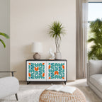 BE THE CHANGE 2-Door Sideboard in Black Finish