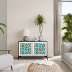 BE THE CHANGE 2-Door Sideboard in Black Finish