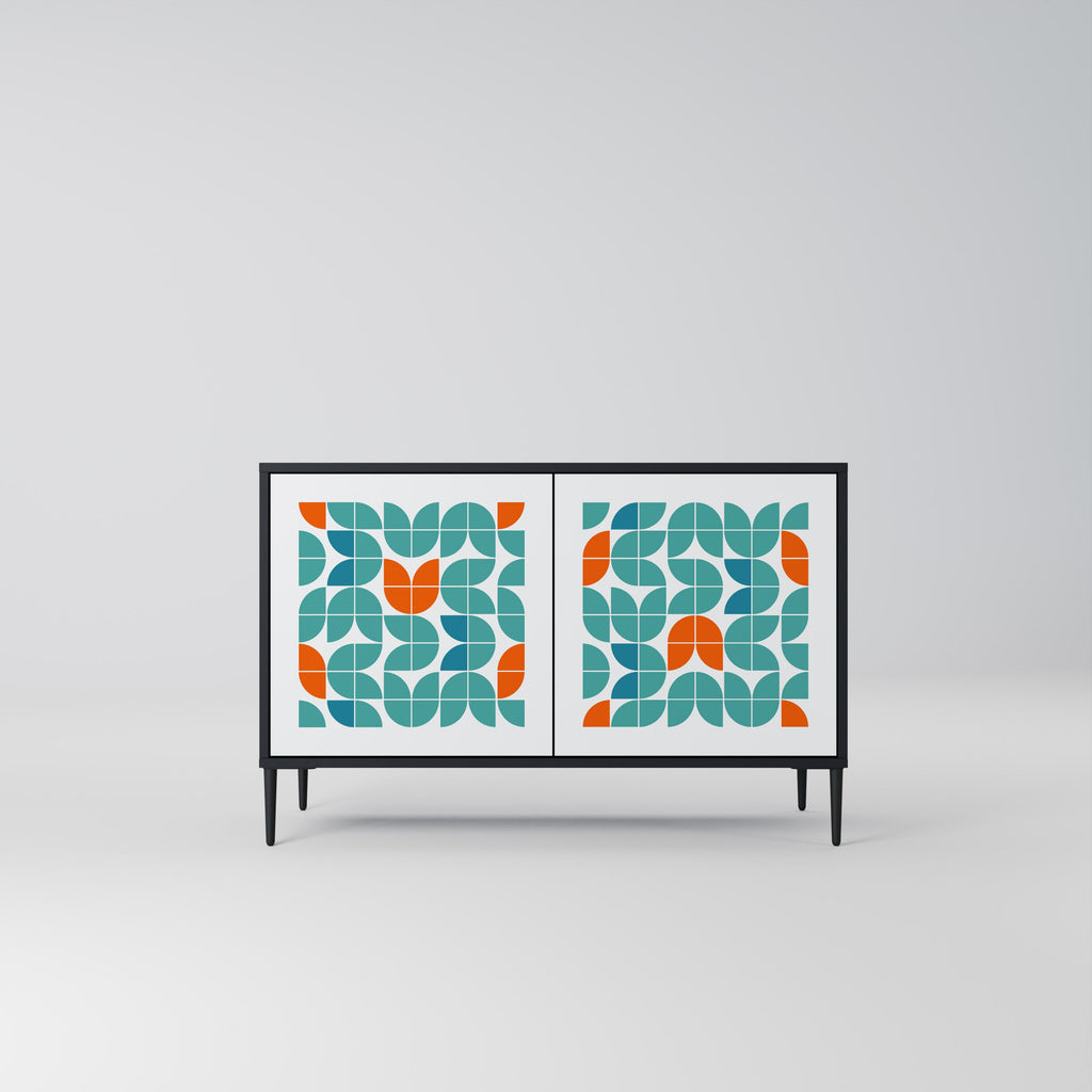 BE THE CHANGE 2-Door Sideboard in Black Finish