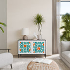 BE THE CHANGE 2-Door Sideboard in Black Finish