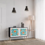 BE THE CHANGE 2-Door Sideboard in Black Finish