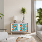 BE THE CHANGE 2-Door Sideboard in Black Finish