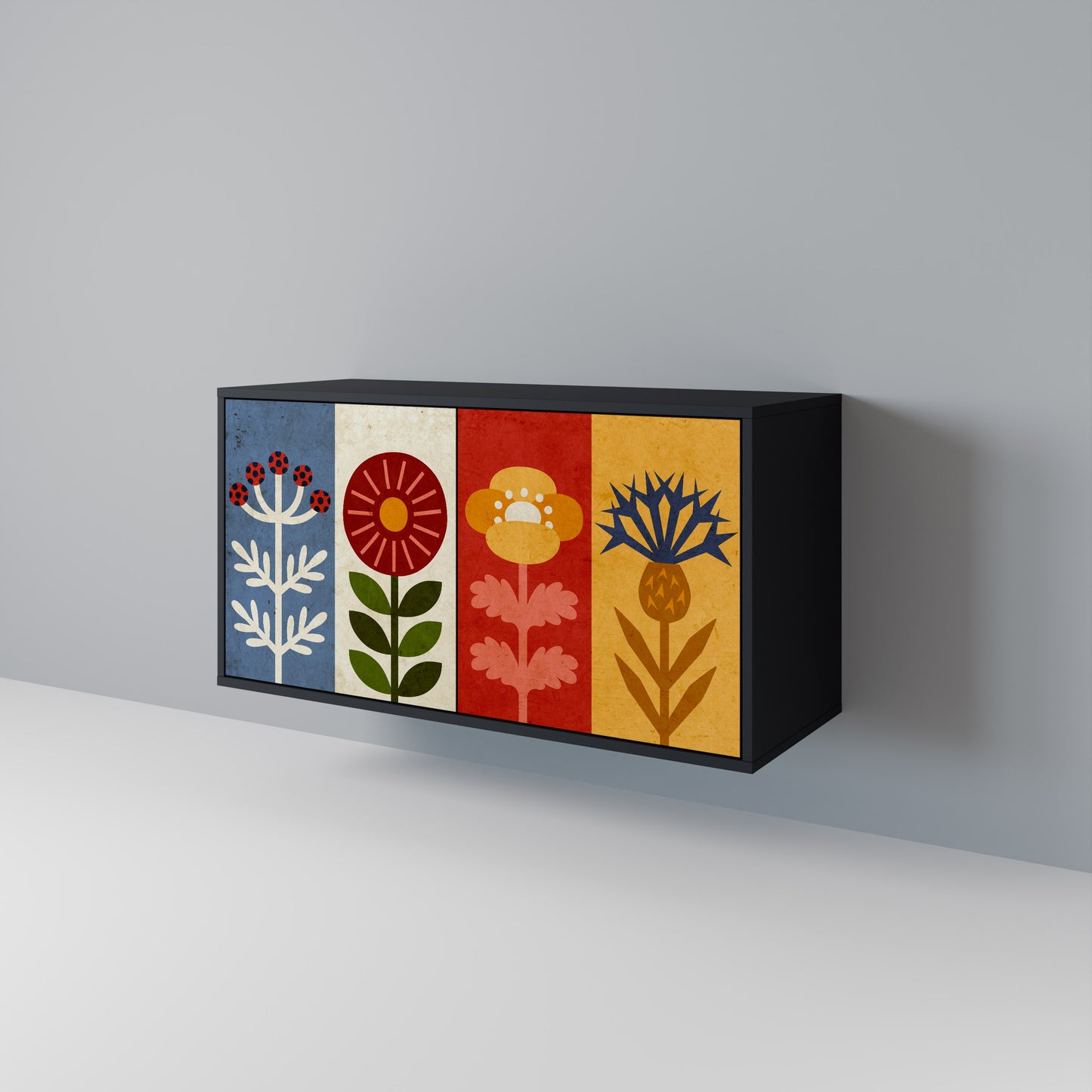 SCANDIC FLOWERET 2-türiges Sideboard